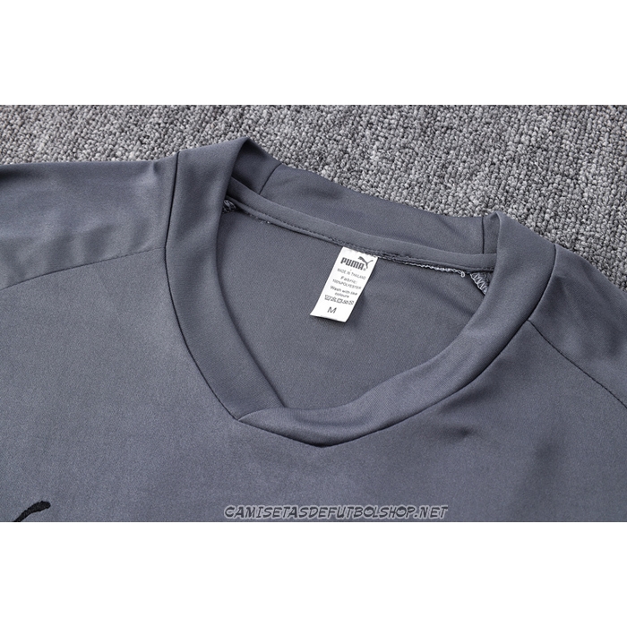 Chandal del Borussia Dortmund 22-23 Manga Corta Gris - Pantalon Corto